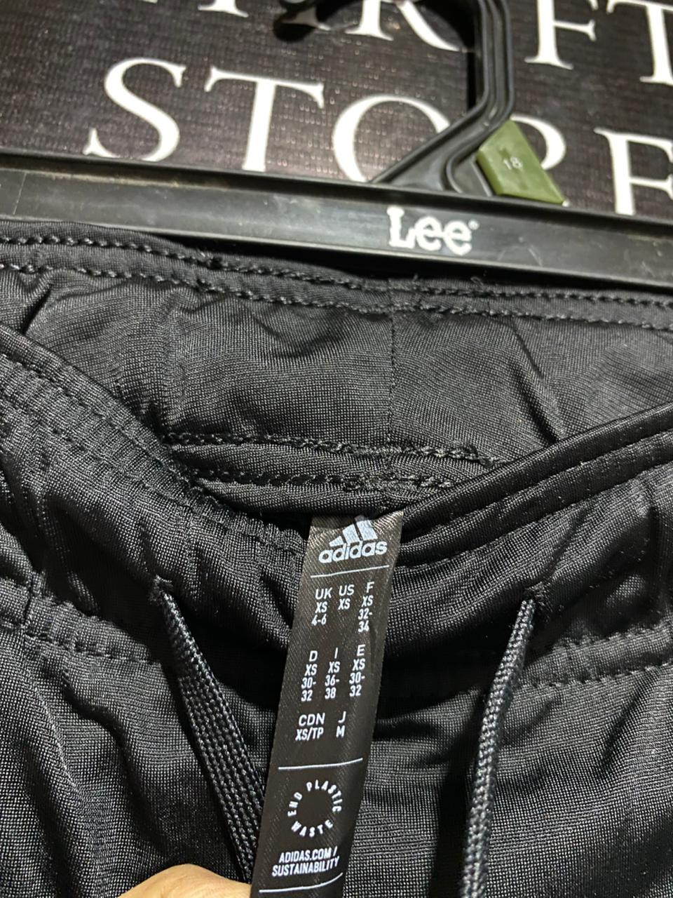ADIDAS|XS/S|WAIST 28| 3-Stripes Tricot Track Pants