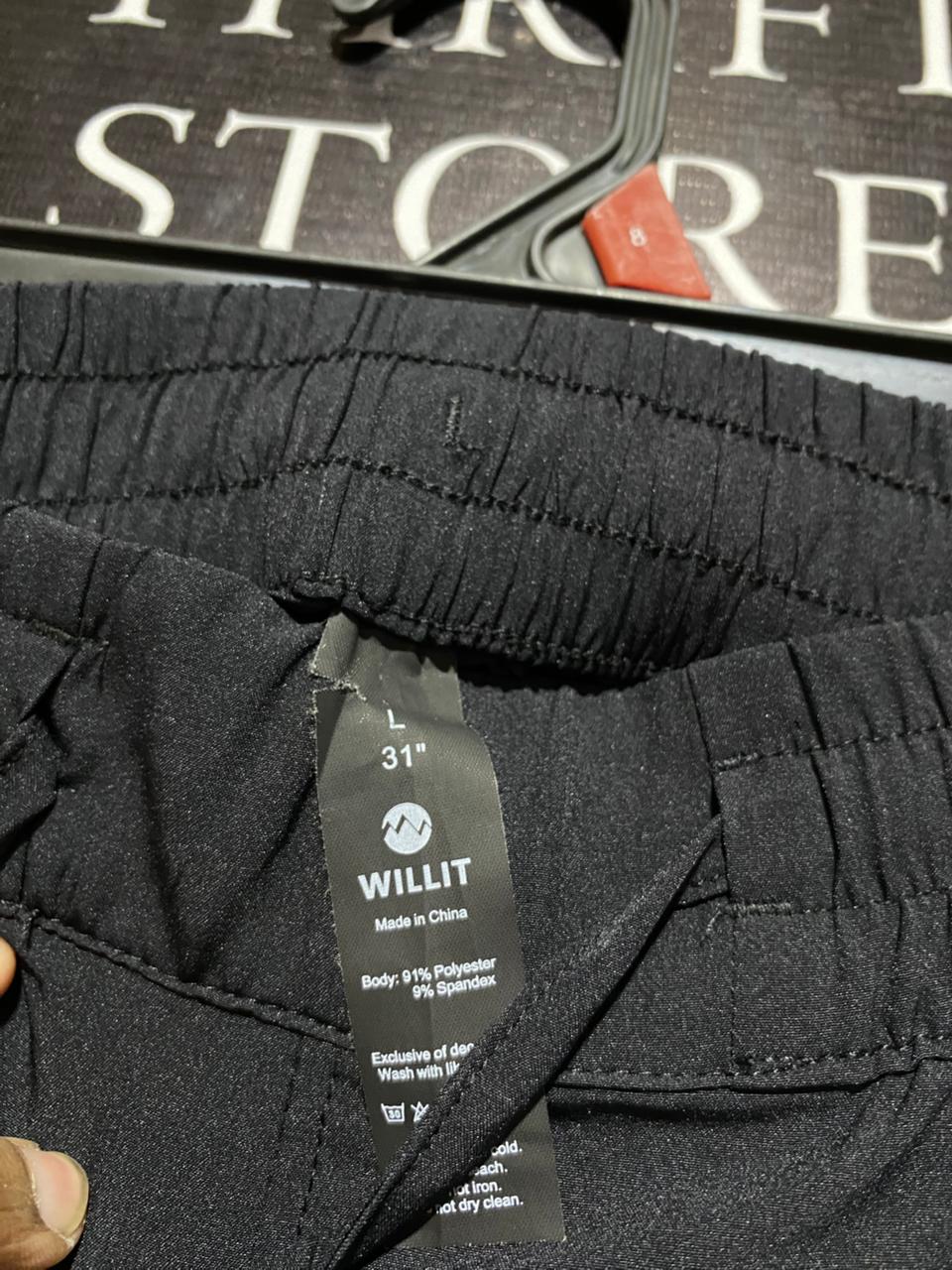 WILLIT|L/XL|WAIST 32|Women's Georgette Wide Leg Pants