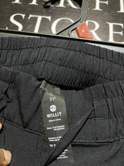 WILLIT|L/XL|WAIST 32|Women's Georgette Wide Leg Pants