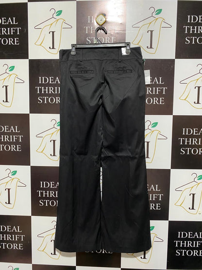 MAURICES|XL|WAIST 34| C8| Flavia Style Satin Black Pants