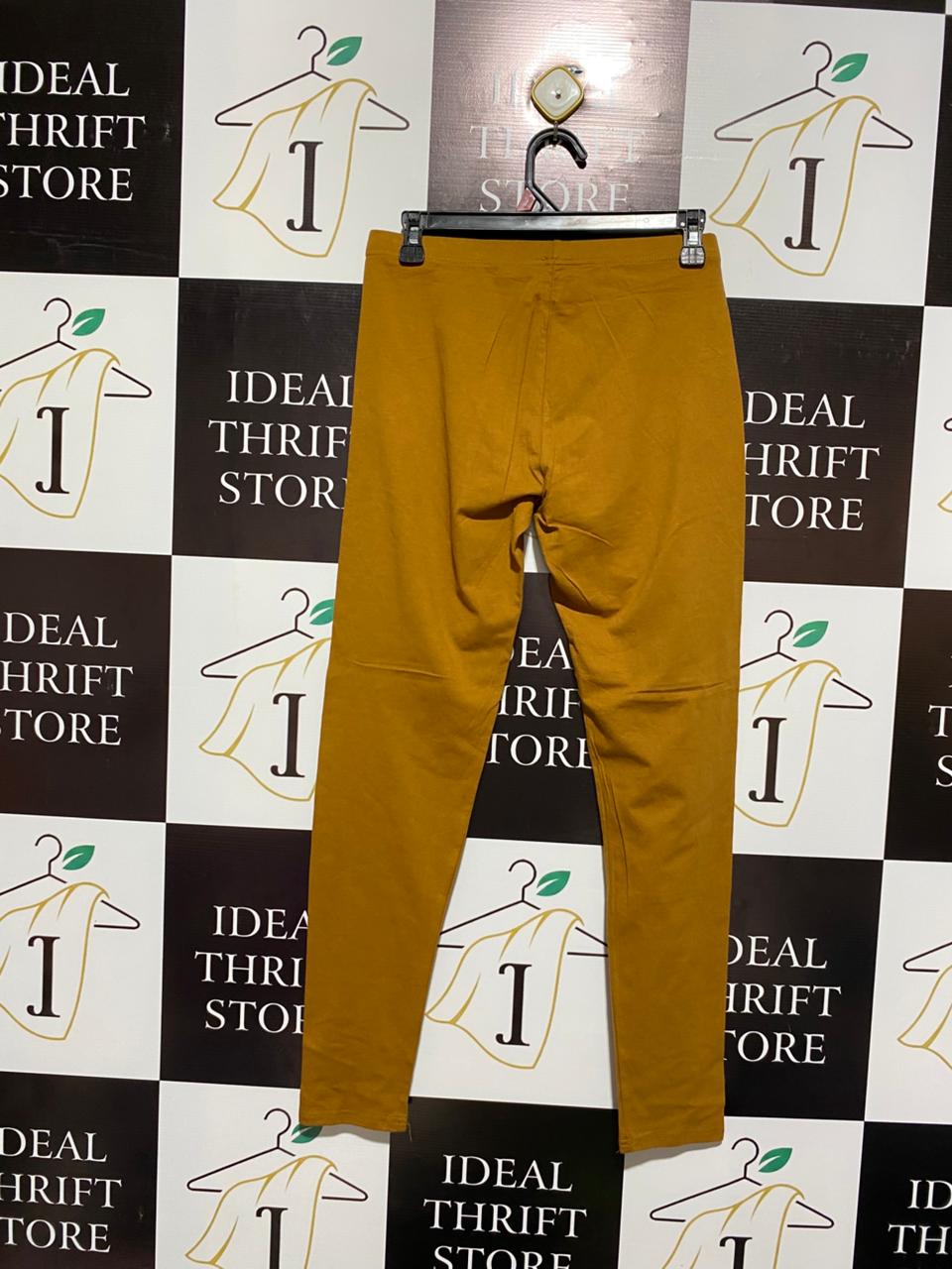 DAISY |L| WAIST 28|B12| Mustard Yellow Leggings