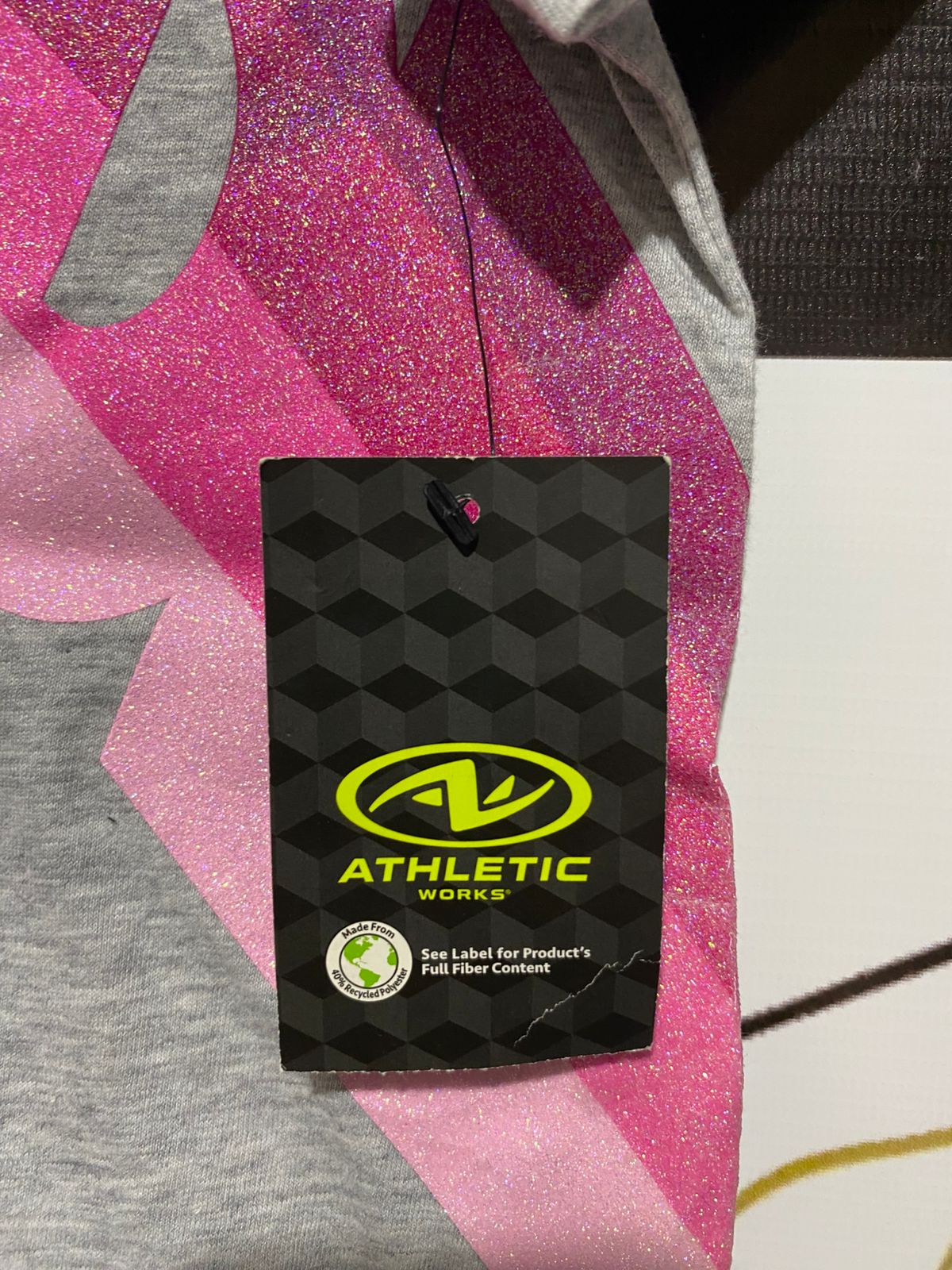Athletic |XL| BUST 17| Works Girls' "Inspired" Graphic T-shirt