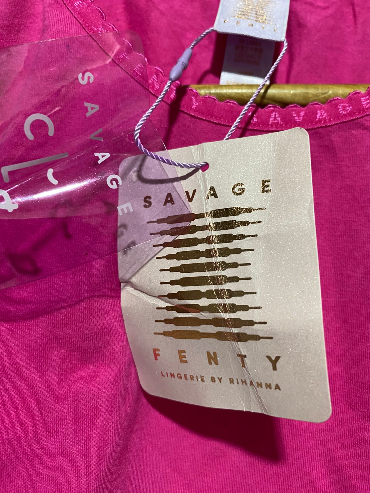 SAVAGE |L| BUST 16|B12| X Cotton Jersey Crop Top