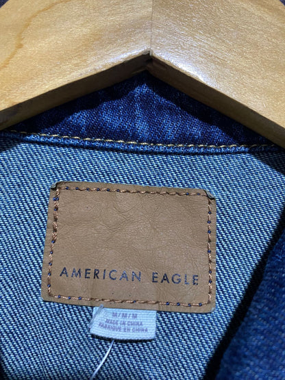 AMERICAN EAGLE |M| BUST 21| Denim Trucker Jacket