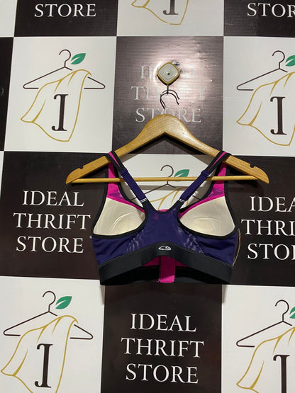 CHAMPION |S| BUST 13| Sports Bra With A Front-Zip Closure