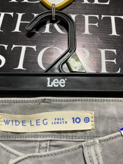 WIDE LEG |M| WAIST 28| High-Waisted, Wide-Leg Denim Jeans