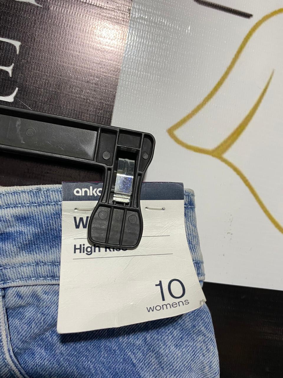 ANKO |XS| WAIST 15| Light Blue, High-Waisted, Wide-Leg Jeans