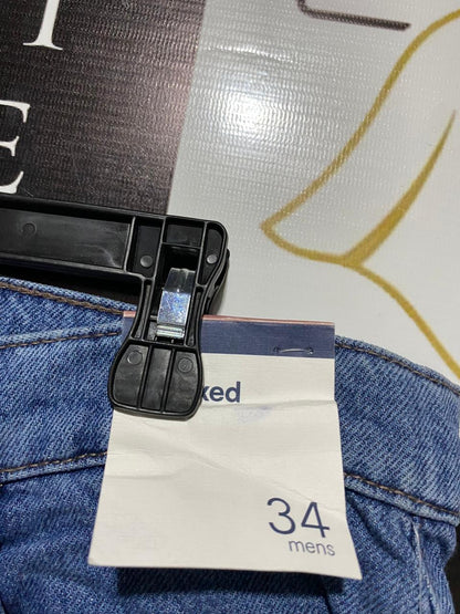 ANKO |XL| WAIST 36|B12| Ninety Twos Hemp Denim Relaxed Jeans