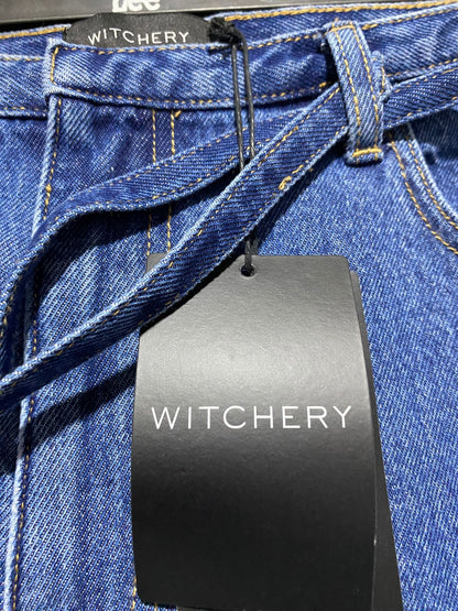 WITCHERY | XXL| WAIST 36| High-Waisted, Wide-Leg Denim Jeans