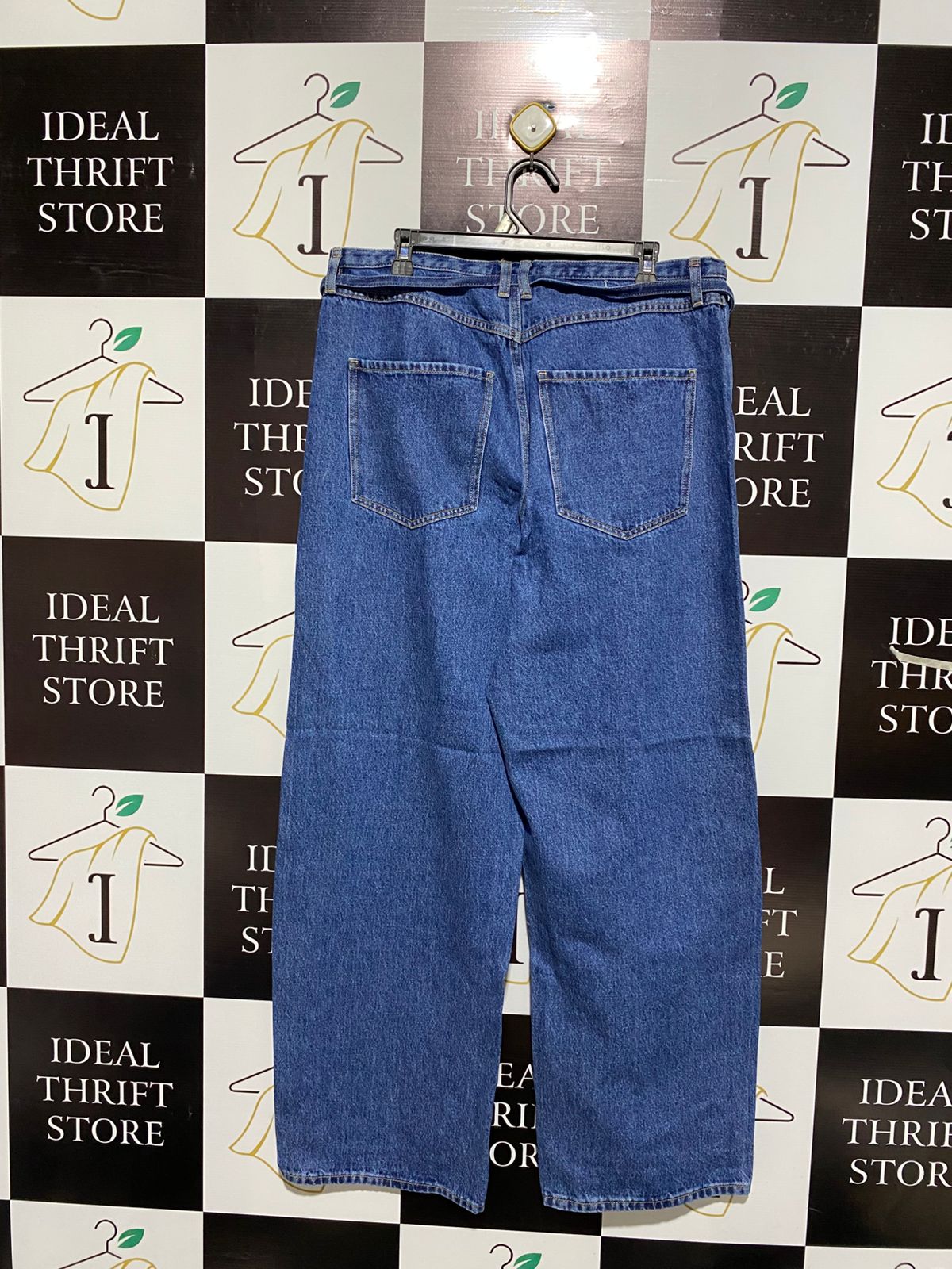 WITCHERY | XXL| WAIST 36| High-Waisted, Wide-Leg Denim Jeans