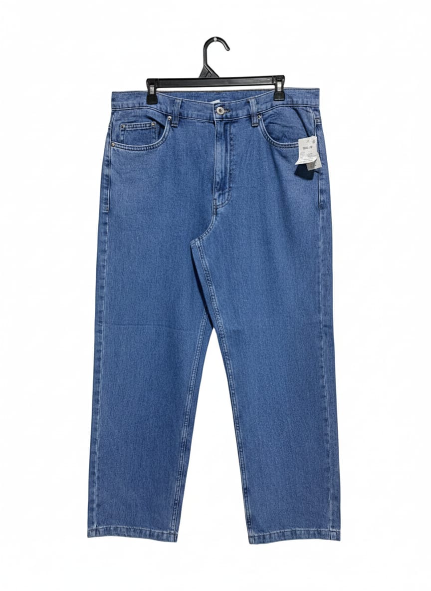 ANKO |XL| WAIST 36|B12| Ninety Twos Hemp Denim Relaxed Jeans