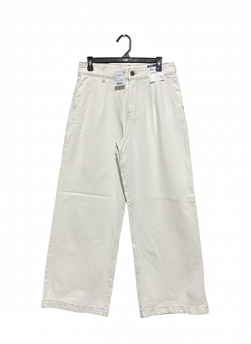 ANKO |L| WAIST 32| High-Waisted Wide-Leg Jeans