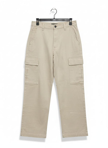 COTTON ON |L| WAIST 30|B14| Beige or Khaki Straight-Leg Cargo Pants