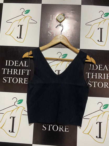 ALICE IN THE EVE |L| BUST 14| Live The Process V-Neck Crop Top
