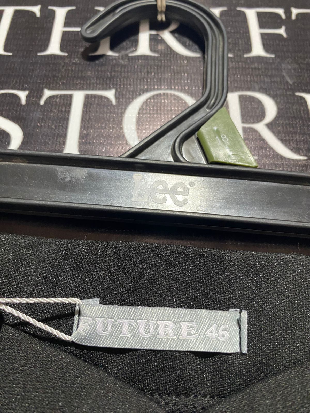 FUTURE |M| WAIST 28| B6| Black Stretch Knit Long Skirt