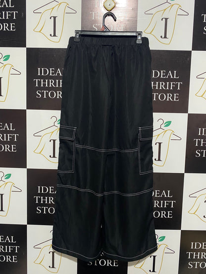 SHEIN |M| WAIST 28| High Waist Slant Pocket Fold Pleated Pants