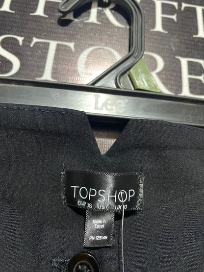 TOP SHOP |L| WAIST 30| Filippa K High-waisted Stretch Flared Trousers with Panelled Design