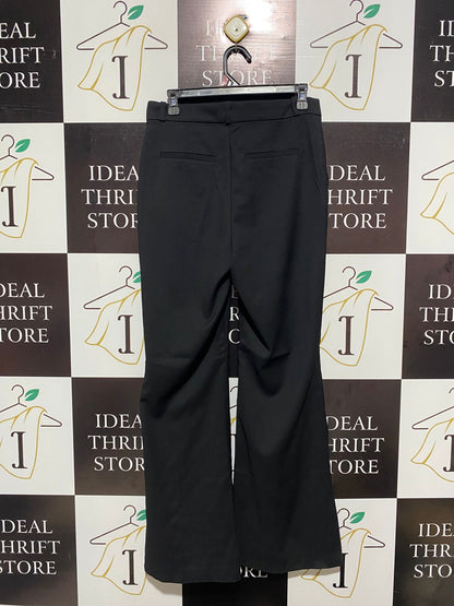 H&M |L| WAIST 30| Front Slit Flared Pants