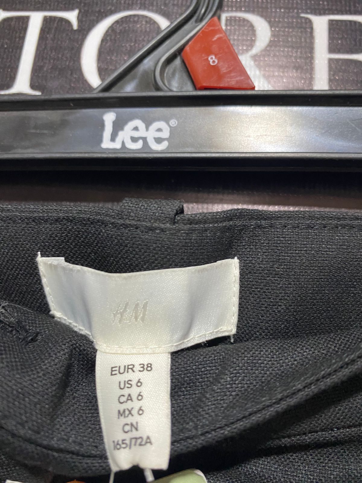 H&M |L| WAIST 30| Front Slit Flared Pants