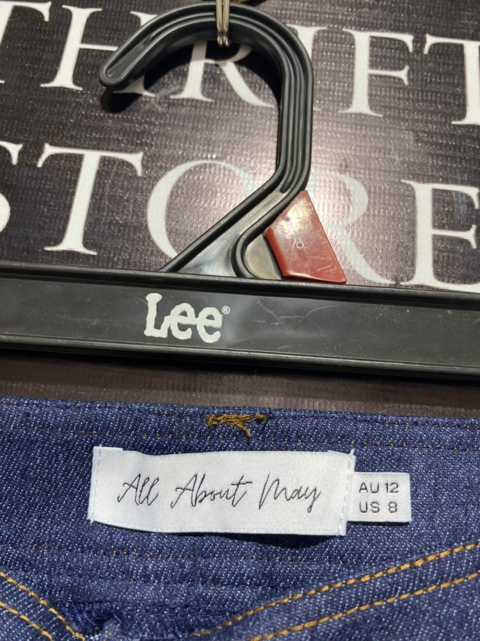 High Waist Wide Leg Jeans |L| WAIST 32|
