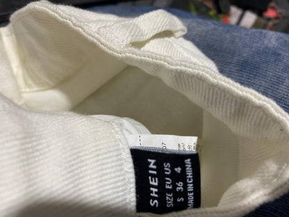 SHEIN |M| WAIST 28| High Waist Slant Pocket Fold Pleated Pants
