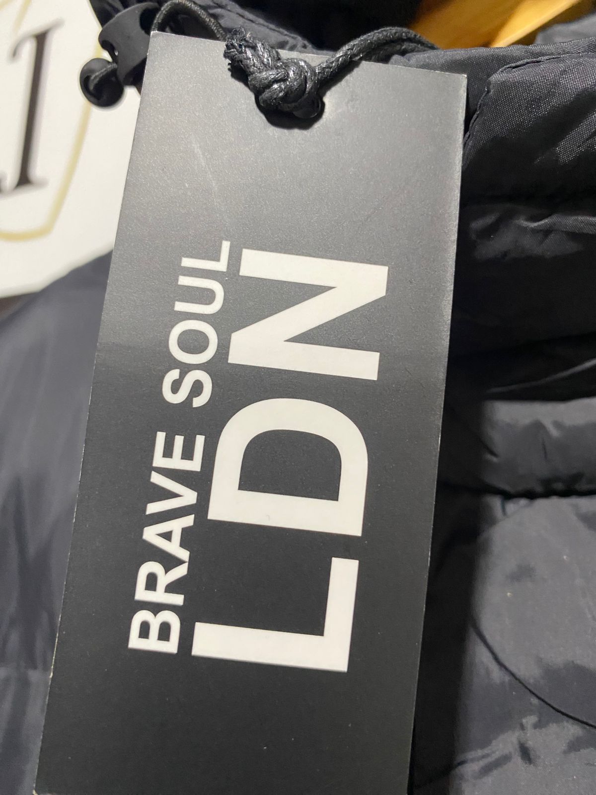BRAVE SOUL |S| BUST 22| Long Length Hooded Padded Puffer Coat