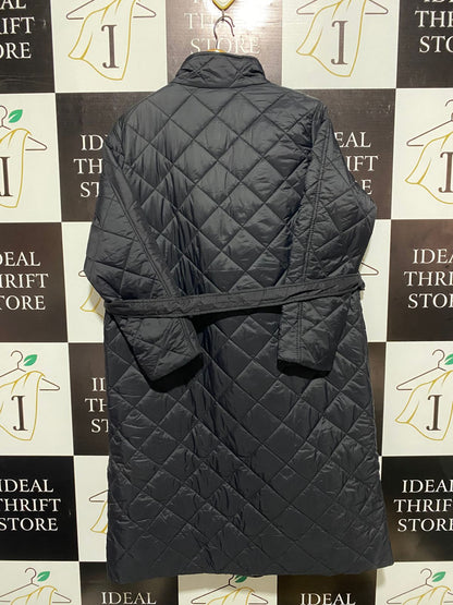 NEW LOOK |L| BUST 24| Longline Quilted Puffer Jacket with Belt