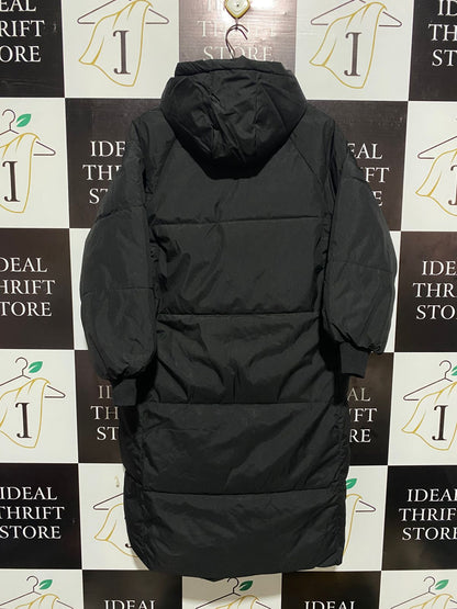 DIANYIGE DYG |L| BUST 22| PrettyLittleThing Tall Black Maxi Longline Hooded Puffer Coat