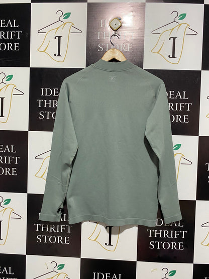 PRIMARK WORK OUT |L| BUST 18| Moisture Wicking Polo Shirt with Zipper
