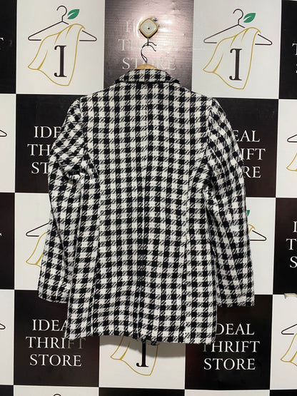 PRIMARK |S| BUST 15| Dogtooth Double Breasted Blazer