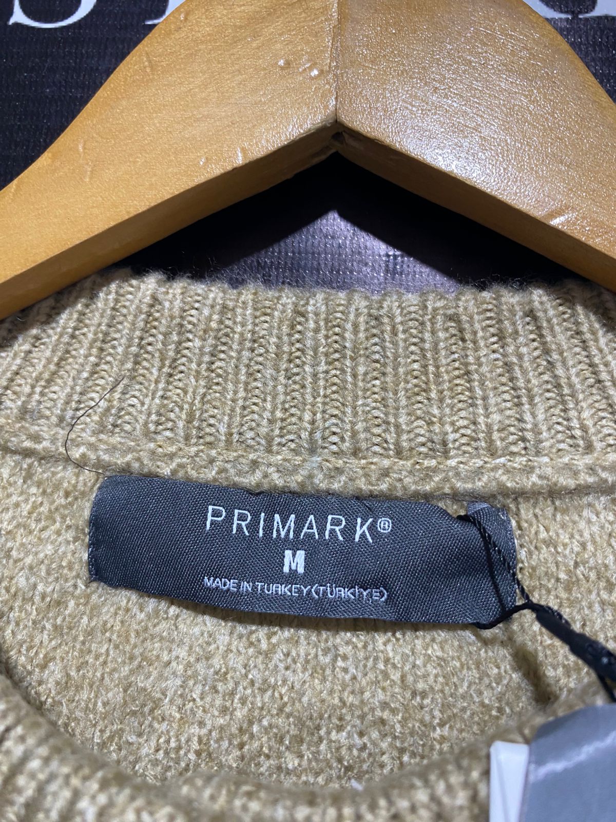 PRIMARK |M| BUST 24| Crew Neck Button Down Cardigan Sweater