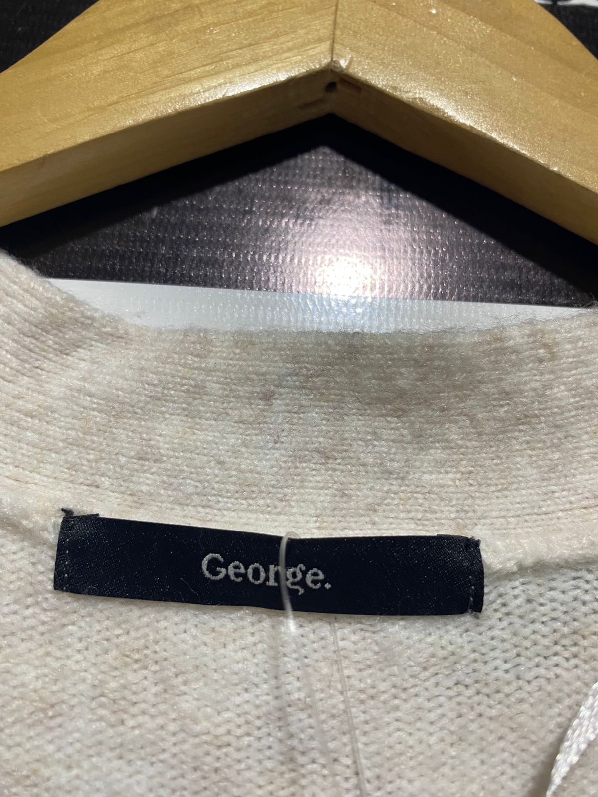 GEORGE |XL| BUST 22| Madewell Bradley Open-Front Cardigan Sweater