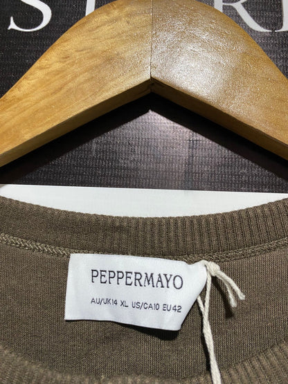 PEPPERMAYO |XL| BUST 17| Blair Buttoned Knit Top