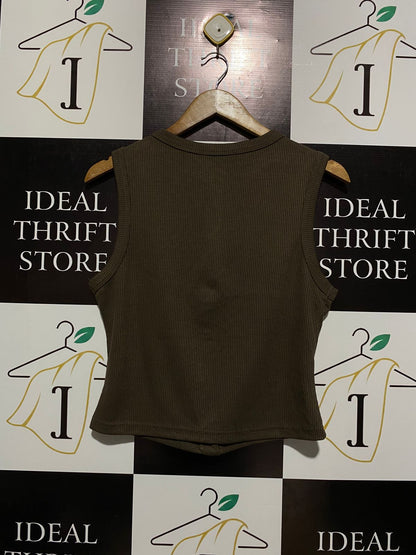 PEPPERMAYO |XL| BUST 17| Blair Buttoned Knit Top