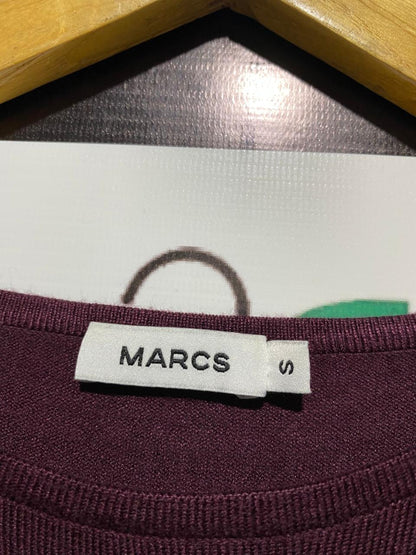 MARCS |S| BUST 17|  Maroon or Burgundy Knit Sweater