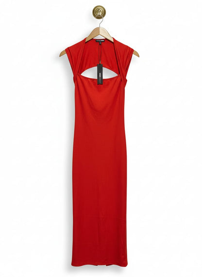 FASHION NOVA |S| BUST 13| Kora Keyhole Midi Dress