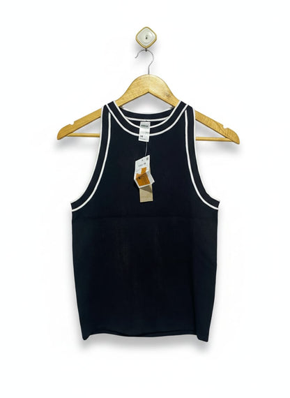 ANKO |S| BUST 14| black sleeveless top or vest