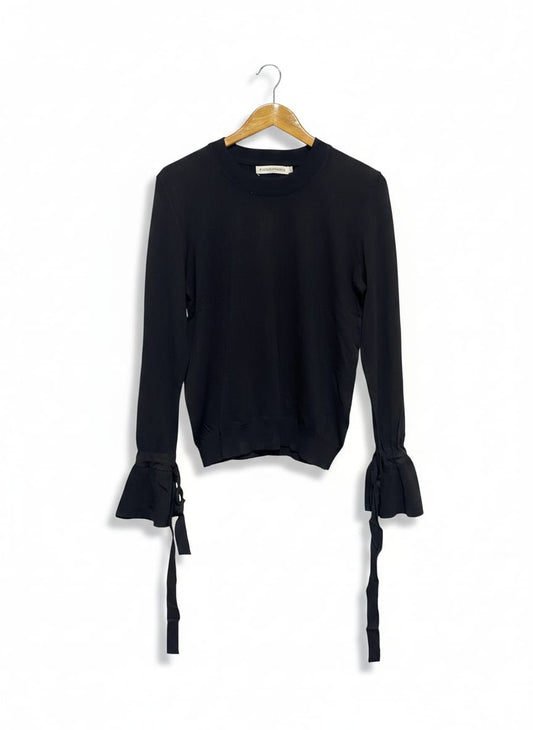 ATMOS & HERE |M| BUST 18| B12|  Black Crewneck Sweater