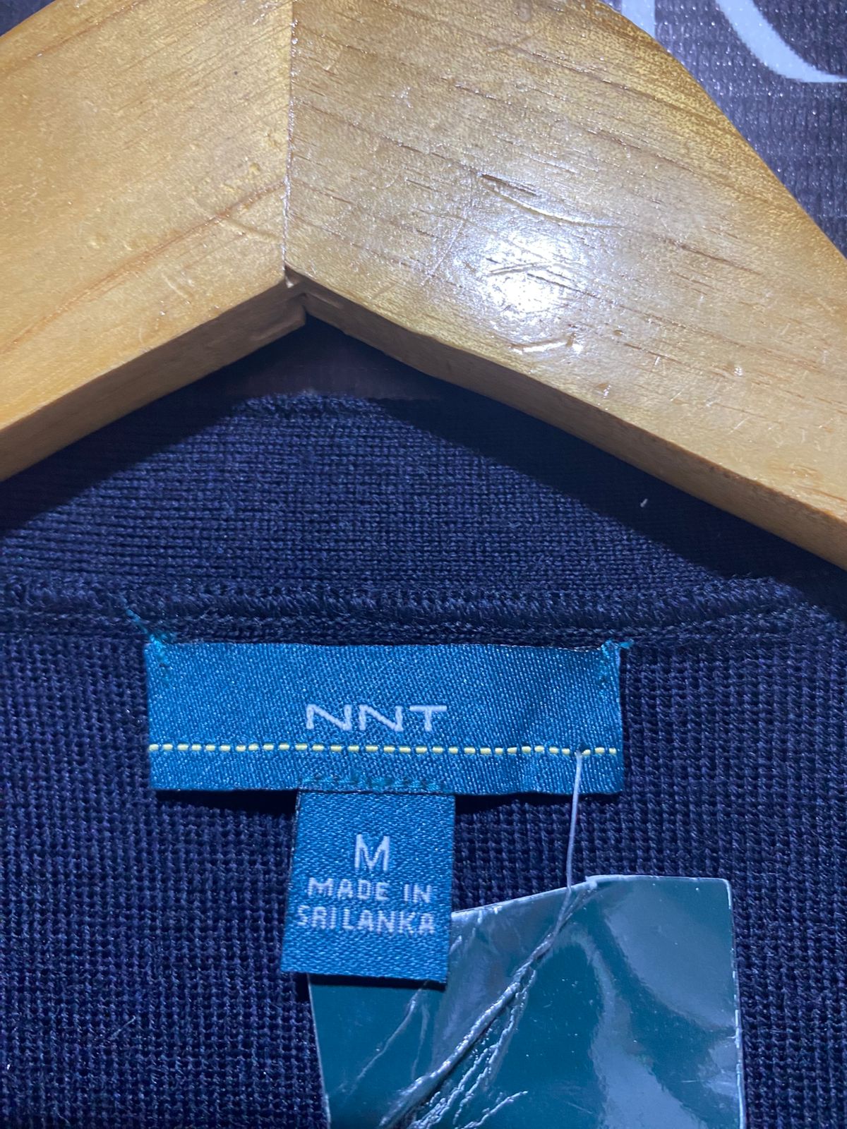 NNT |M| BUST 18| Navy Blue V-Neck Knit Vest