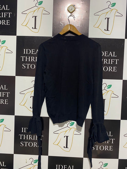 ATMOS & HERE |M| BUST 18| B12|  Black Crewneck Sweater