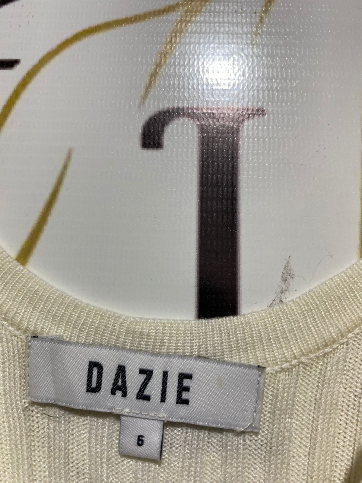 DAZIE |S| BUST 11| White Scoop Neck Maxi Dress