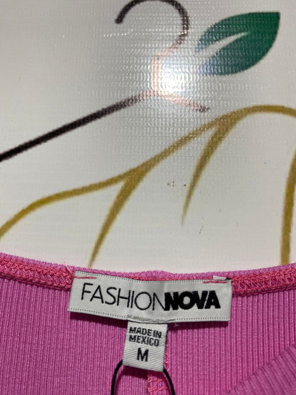 FASHION NOVA |M| BUST 13| Pink Off-The-Shoulder Dress