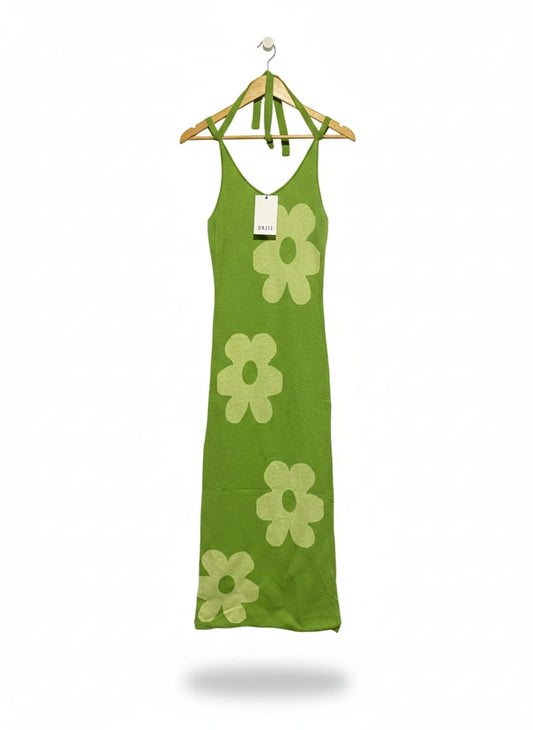 DAZIE |M| BUST 13|B47| GARDEN PARTY" HALTER MIDI DRESS