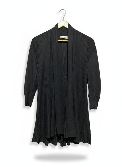 ELEGANT |XL| BUST 15| OPEN-FRONT, DRAPED WATERFALL DESIGN, LONG SLEEVES