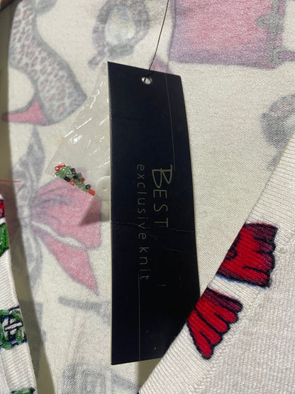 BEST |L| BUST 18| Bradford Embroidered Grandpa Cardigan