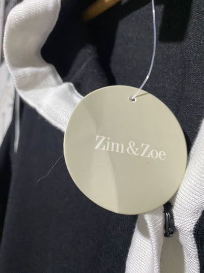 ZIM & ZOE |L/XL| BUST 26| BLACK HOODED DUSTER CARDIGAN
