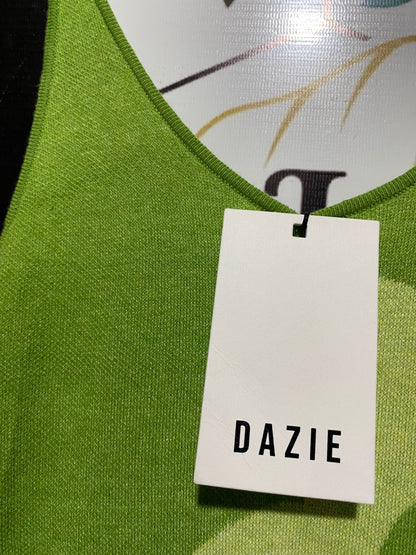 DAZIE |M| BUST 13| GARDEN PARTY" HALTER MIDI DRESS