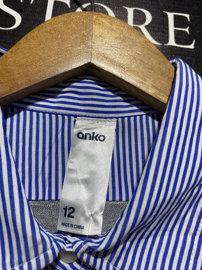 ANKO |M| BUST 22|  Woven Combination Pullover
