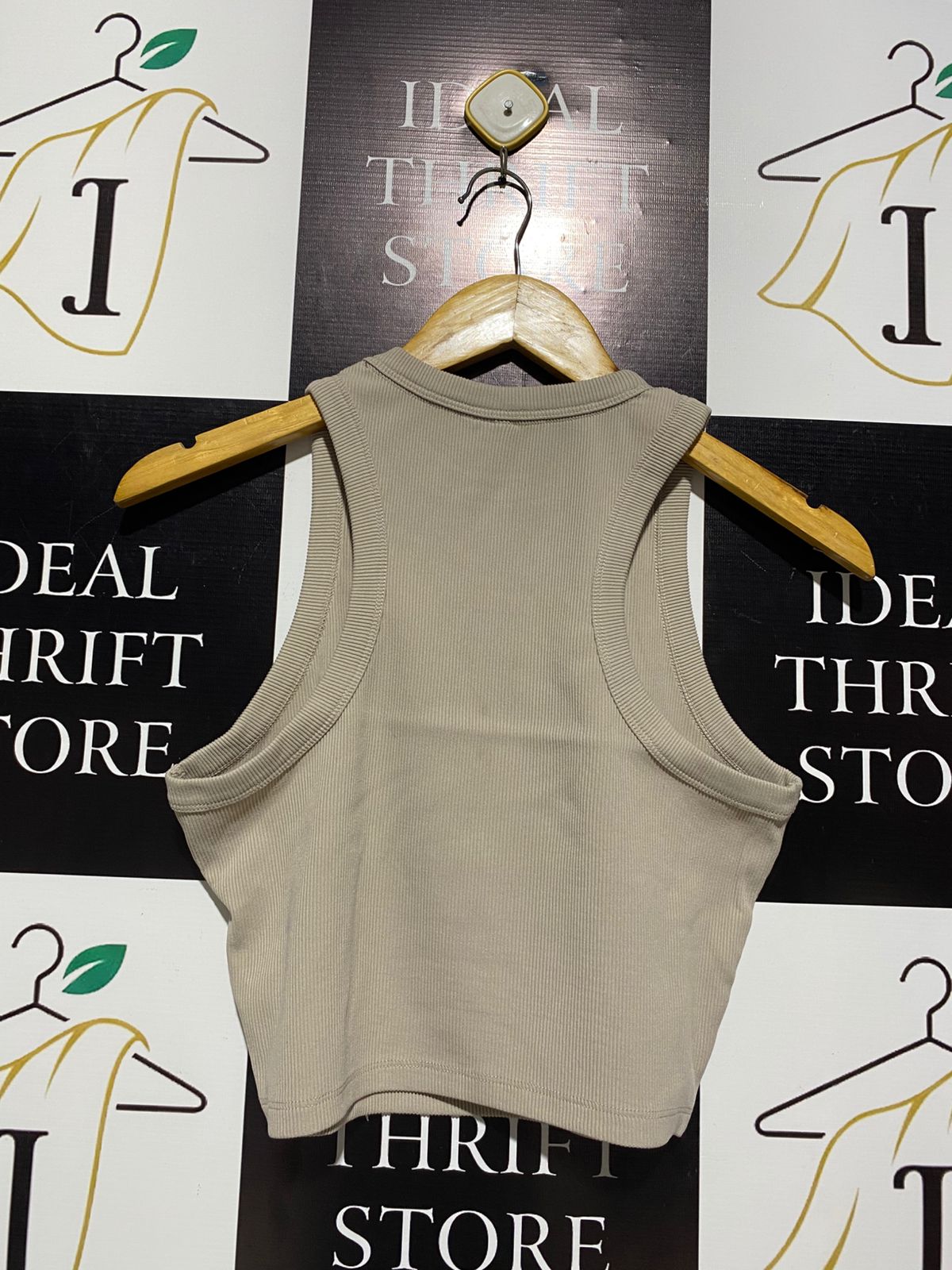 EVERLAST |M| BUST 15| Women's Ribbed Crop Tank Top