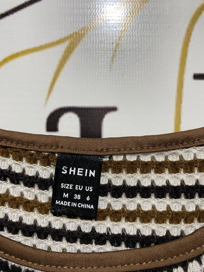 SHEIN |M| BUST 15| FOREVER NEW MULTI-STRIPE KNIT BODYCON MINI DRESS